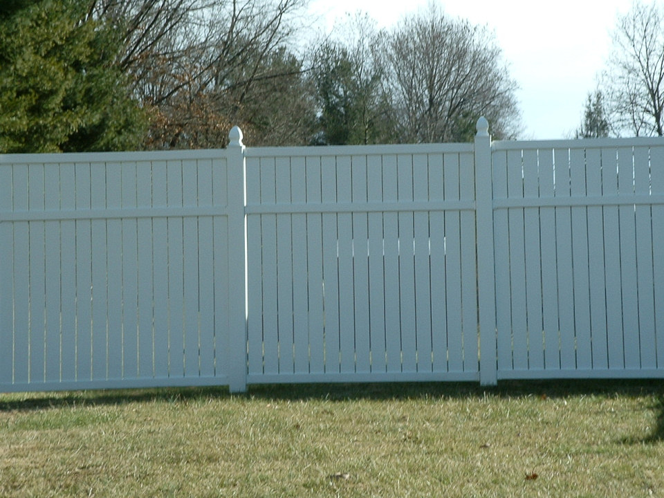 PVC Privacy Fencing
